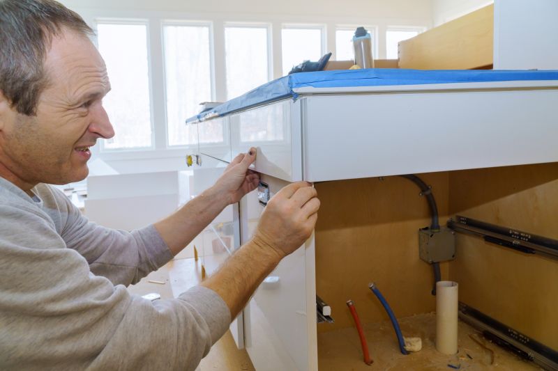 Completed Custom Cabinets